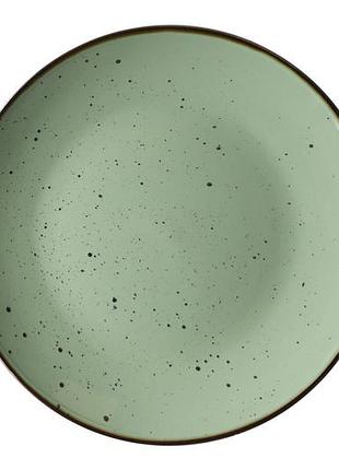 Десертна тарілка ardesto bagheria 19см з кераміки pastel green (ar2919ggc)