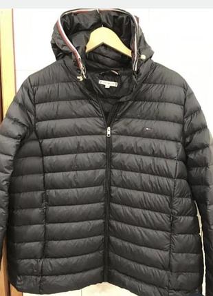 Tommy hilfiger куртка легкий пуховик