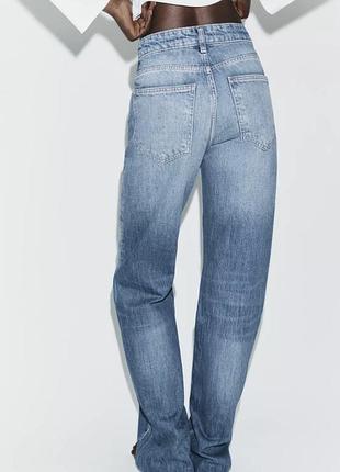 Zara wide leg середня посадка