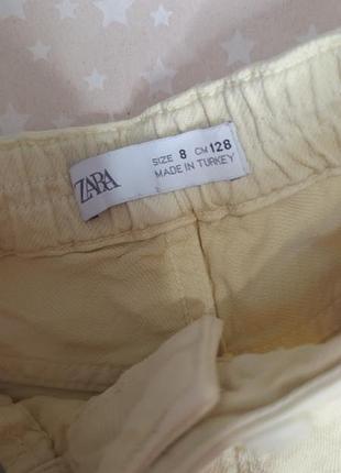 Шорти zara  7-8р. 3