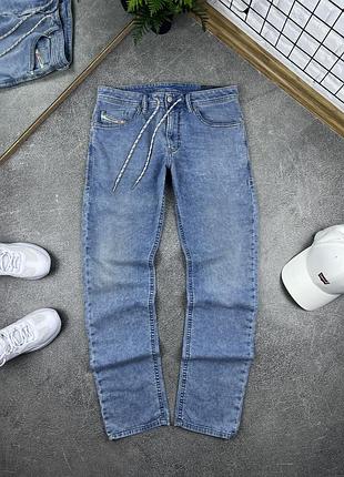 Чоловічі літні блакитні сині джинси diesel jogg jeans thommer оригінал розмір 32