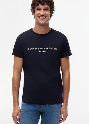 Футболка tommy hilfiger logo t-shirt