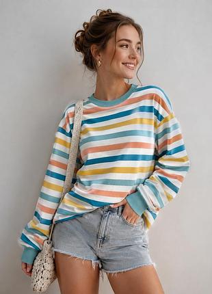 Лонгслів жіночий котон 100% oversize
одягне пару разів, стан чудовий