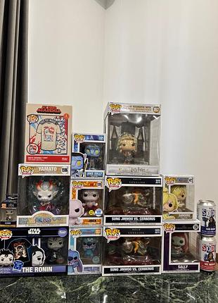 Продам різні фігурки funko pop luffy, cyberpunk, my hero academia 7