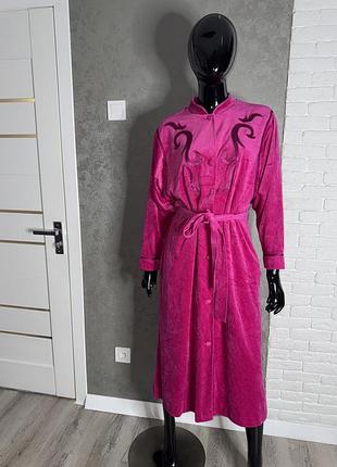 Вінтажий бархатний халат ringella, l-xl