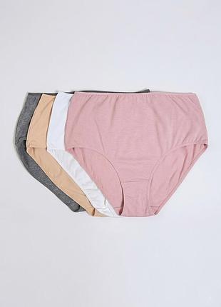 Комплект из 4х трусиков primark (размер l (евро 42-44))