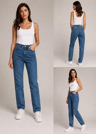 Джинси it’s basic denim collection | mom fit / прямий крій | р.32
