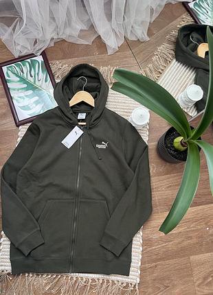 Худі zip puma хакі колір l