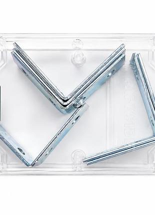 Уголки монтажные parkside angle brackets 40×40×15 мм 6 шт