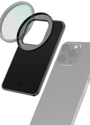 Магнитный крепеж для резьбового светофильтра 67мм k&f concept совместим с iphone 16/15/14/13/12 pro max, 16/15/14 plus (kf31.160)