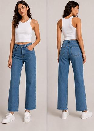 Джинси sinsay wide leg / прямі широкі джинси 32 розмір