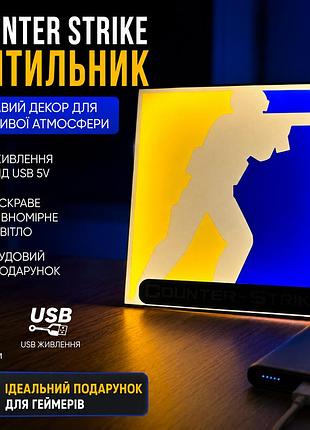 🎮 led-светильник counter-strike — стильный декор для геймера