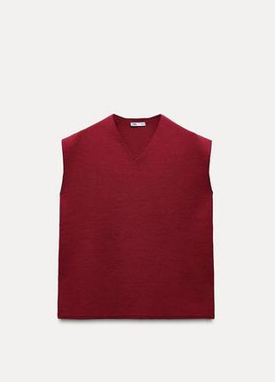 Жилет zara из красивой ткани, выглядит дорого и стильно. оригинал, заказан с сайта офец.магазина, с этикеткой