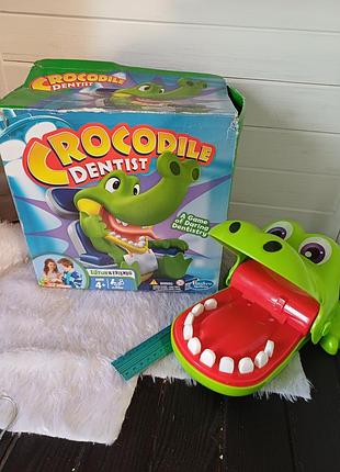 Настільна гра крокодил дантист crocodile dentisthasbro