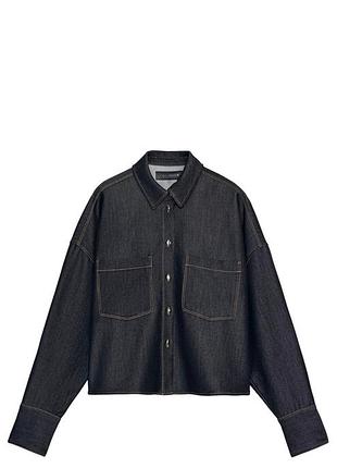 Топ, рубашка, блузка zara из красивой ткани, выглядит дорого и стильно. оригинал, заказан с сайта офиц.магазина, с этикеткой