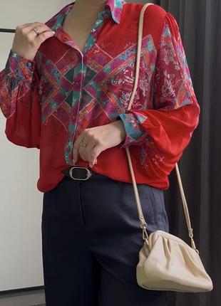 Monsoon tiffany print blouse ❤️  неймовірна тканина, яка красиво рухається та виглядає дуже дорого в образі ✨