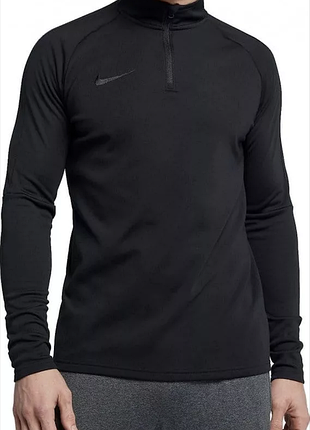 Новая черная джемпер спортивная кофта найк nike drill top, xl, оригинал