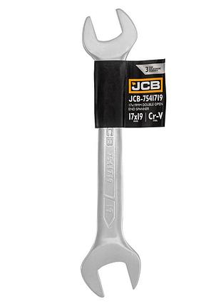 Ключ рожковый 17x19 мм jcb tools jcb-7541719