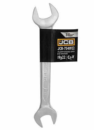 Ключ рожковый 19х22 мм jcb tools jcb-7541922