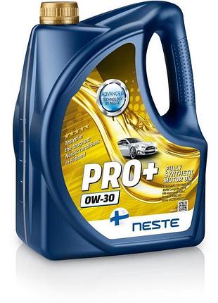 Олива моторна синтетична neste pro+ 0w30_4л (api sp, sn plus, sn; acea a5/b5, mb 229.6)