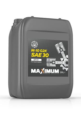 Олива моторна maximum м-10г2к sae 30 cс_ 20л