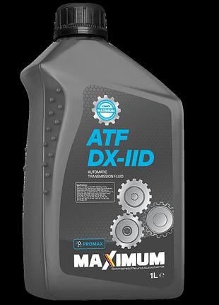 Масло трансмиссионное maximum atf dx-iid_ 1л (gm dexron iid; allison c4; mb 236.1; zf 14a) ребренд.