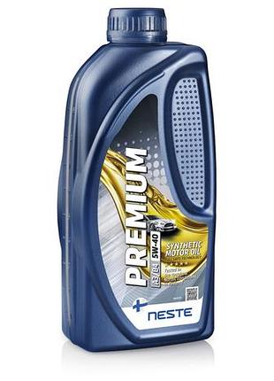 Олива моторна синтетична neste premium а3/b4 5w40_ 1л (api sn/cf; vw502/505; mb 229.3)