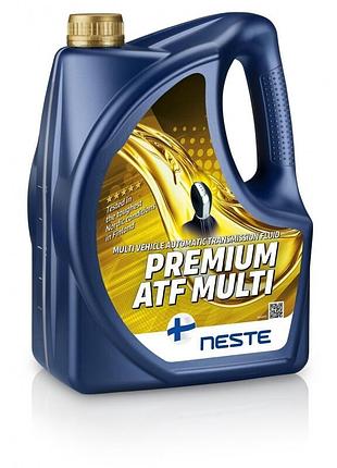 Олива трансм. синт. для авт. кпп neste premium atf multi_4л