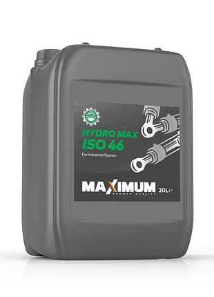 Олива гідравлічна maximum hydro max hlp iso46_ 20л (темп. заст. -21°c)