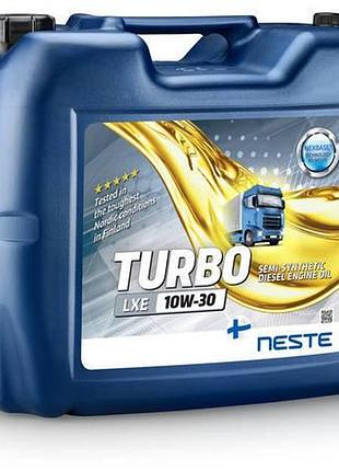 Масло моторное полусинт. neste turbolxe 10w30_ 20л (api ci-4/sl, acea e7, mb 228.3, man m3275)