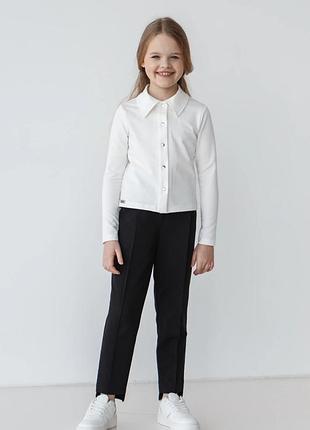 Шкільні штани для дівчинки suzie чорні 140