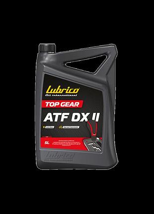 Масло трансмиссионное lubrico top gear atf dx ii, 5 л (красное)