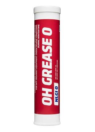 Смазка консистентная neste oh grease 0_420мл (туба, кулиш, красная), содержит ер присадки