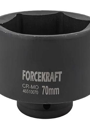Головка ударна глибока 3/4" 70 мм (6-гр.) | 19653 | forcekraft