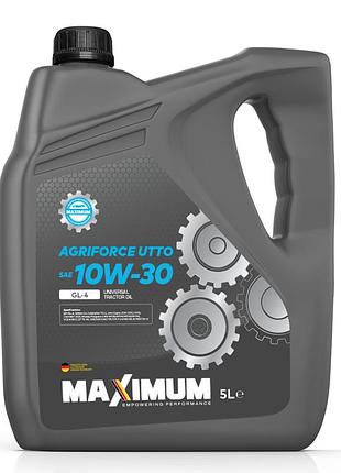 Масло гидротрансмиссионное maximum agri 10w30 utto _ 5л