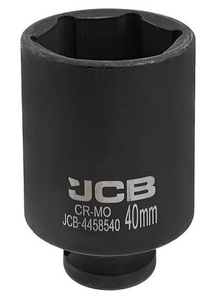 Гoлoвкa тopцeвa удapнa глубокая 1/2" 40мм (6-гранная) jcb tools jcb-4458540