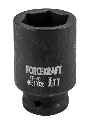 Головка ударная глубокая 3/4" 36 мм (6-гр.) | 19640 | forcekraft