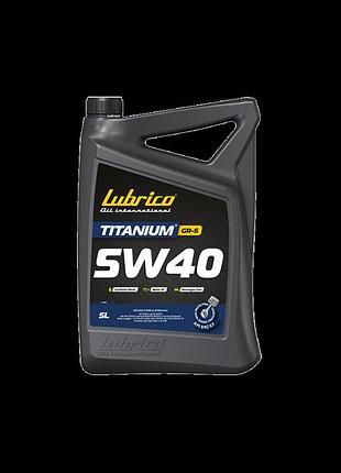 Олива моторна lubrico titanium gr-5 5w40, 5л - apisn/cf, acea a3/b4, мв229.3/229.5, vw502.00/505.00