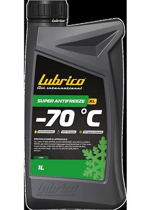 Концентрат антифриза lubrico super antifreeze xl, green - 70, 1л - g11