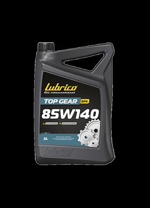 Масло трансмиссионное lubrico top gear epx 85w140, 4л - api gl-5, mil-l-2105d, man 342-m2, volvo 97310