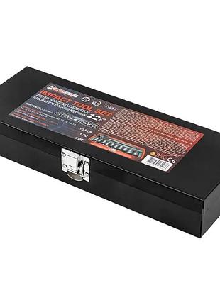 Набор инструментов ударных 12пр. 1/2" (6-гр.) (cr-v) | 64663 | forcekraft
