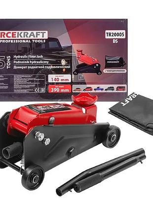 Домкрат подкатной гидравлический (compact) (135-395 мм) 2,5т | 56594 | forcekraft