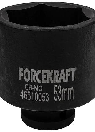Гoлoвкa тopцeвa удapнa глибока 3/4" 53 мм (6-гр.) forcekraft fk-46510053