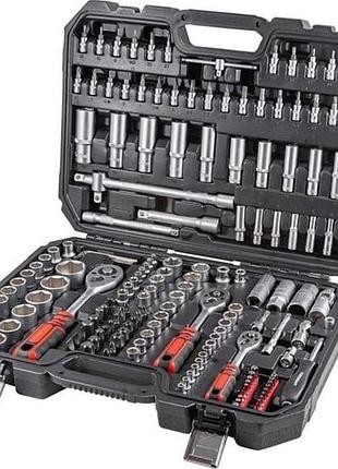 Набір інструментів 1/4", 3/8", 1/2" 172 пр. (4-32 мм) | 51889 | forcekraft