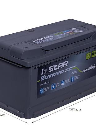 Акб 100ah i star standard (кришка exide) (-/+) en900(23,7кг) 353x175x190