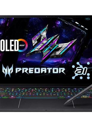 Ноутбук acer predator triton 14 pt14-52t 14.5" 2.8k oled touch, intel u9-288v, 32gb, f2tb, nvd5070-8, win11p, чорний