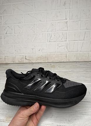 Мужские черные кроссовки adidas ultrarun 5 размер 44
