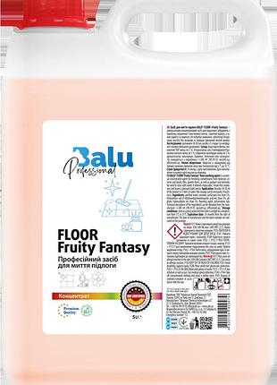 Профессиональное средство для мытья полов balu floor "fruity fantasy" 5 л