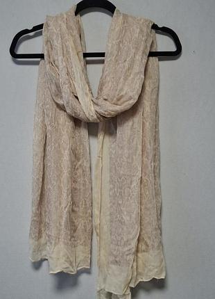Шарф,пвлантин  massimo dutti