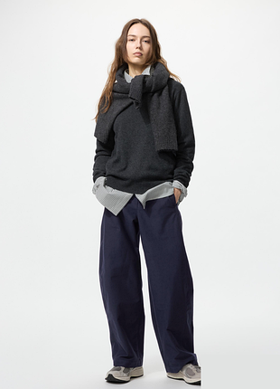 Брюки barrel uniqlo (483722)